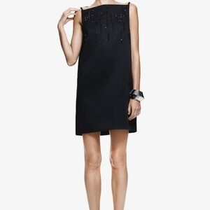 H&M embellished Mini Embellished luxurious black strappy NWT